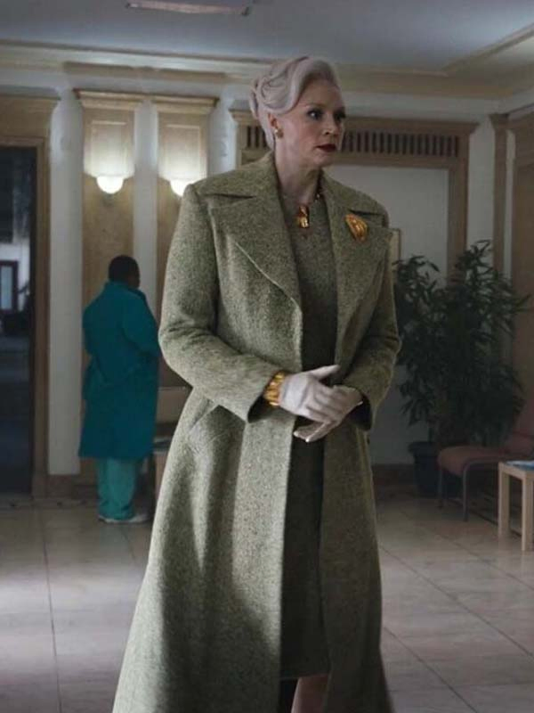Wednesday 2022 Larissa Weems Green Coat