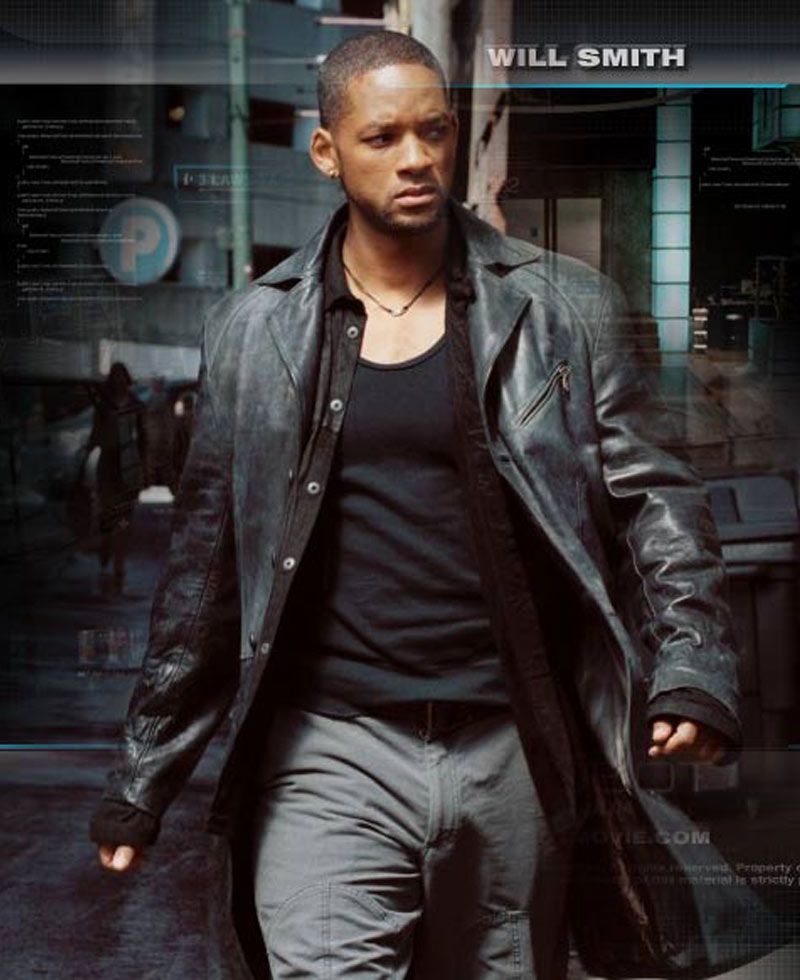 Will Smith I Robot Leather Jacket