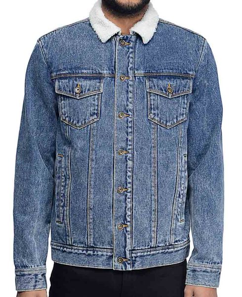 Shameless Frank Gallagher Blue Jacket