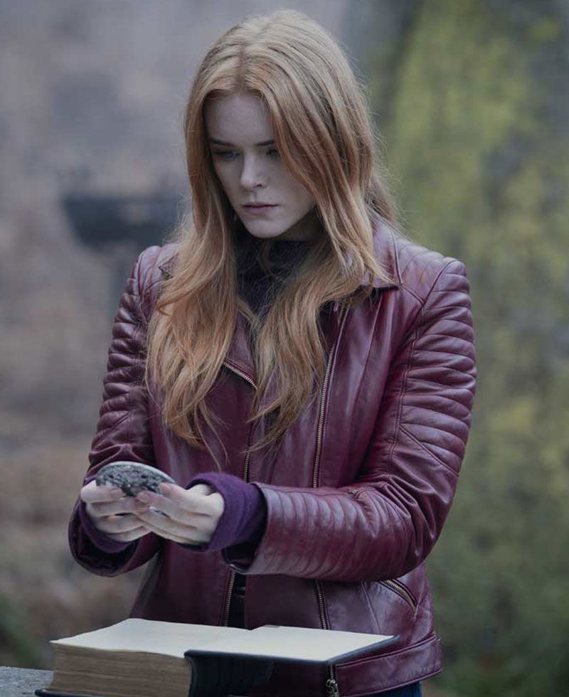 Fate The Winx Saga Abigail Cowen Leather Jacket