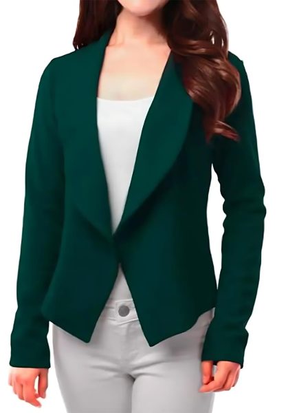 Women Hunter Green Blazer