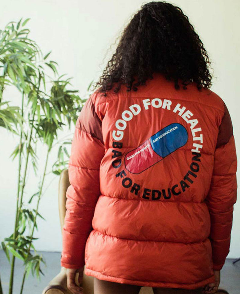 Women's Akira Red Puffer Jacket