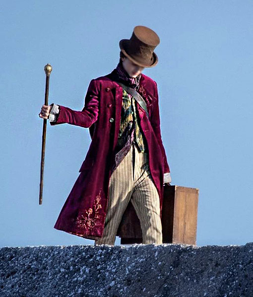 Wonka 2023 Willy Wonka Coat