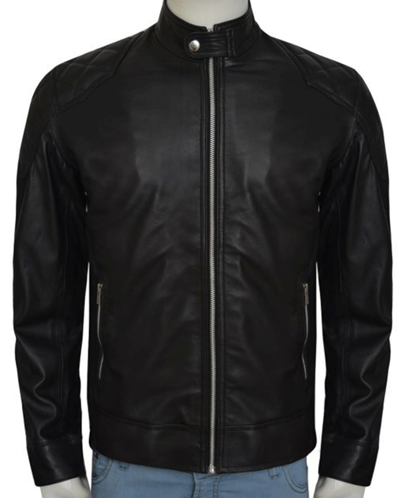 Dean Ambrose Black Leather Jacket