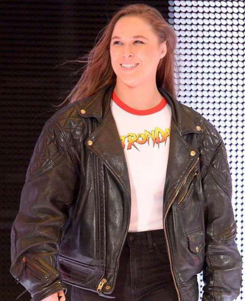Royal Rumble Ronda Rousey Leather Jacket