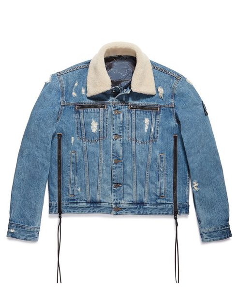 Michael B Jordan Naruto Denim Jacket