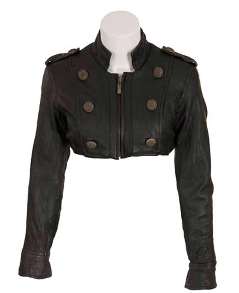 X-Men The Last Stand Dania Ramirez Cropped Jacket