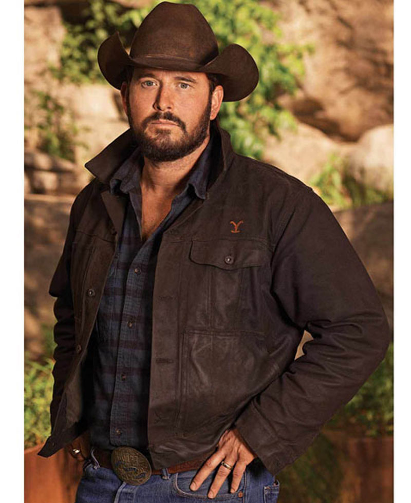 Yellowstone Cole Hauser Black Jacket