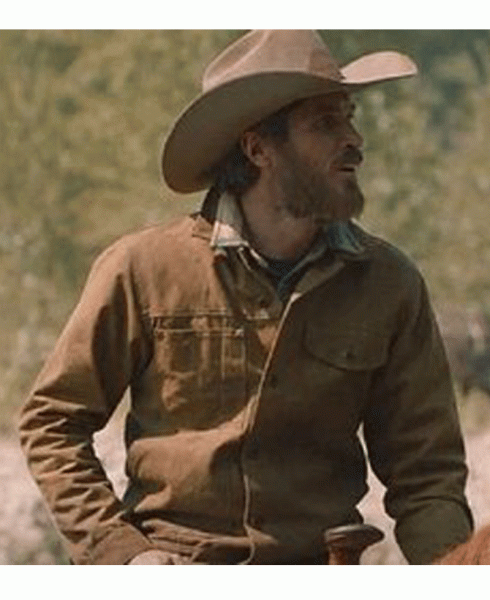 Dave Annable Yellowstone Brown Jacket